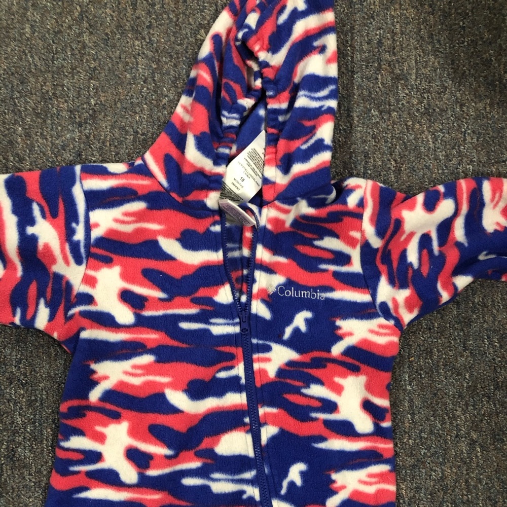Columbia baby snowsuit